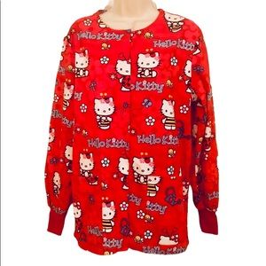 Hello Kitty by Sanrio XS Womens Labcoat